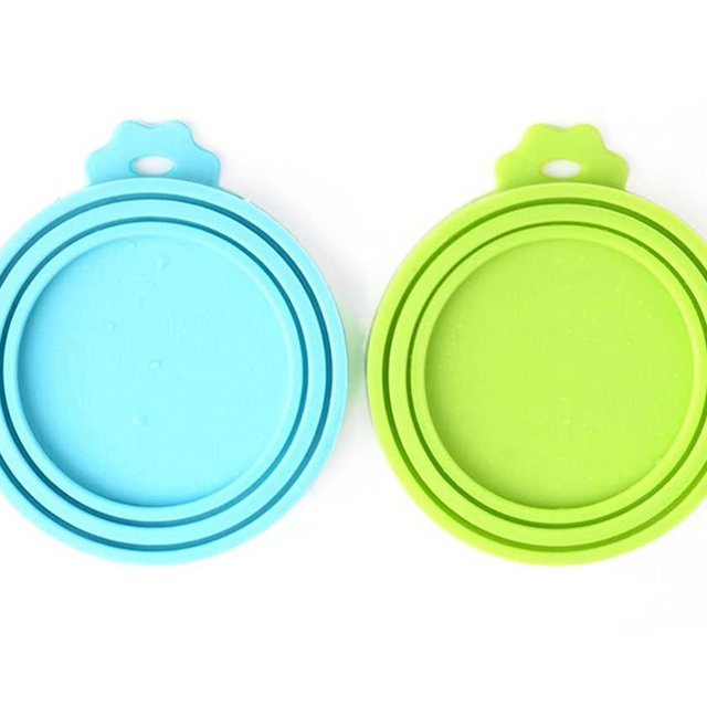 Comtim Pet Food Can Cover/Silicone Can Lids for Dog and Cat Food