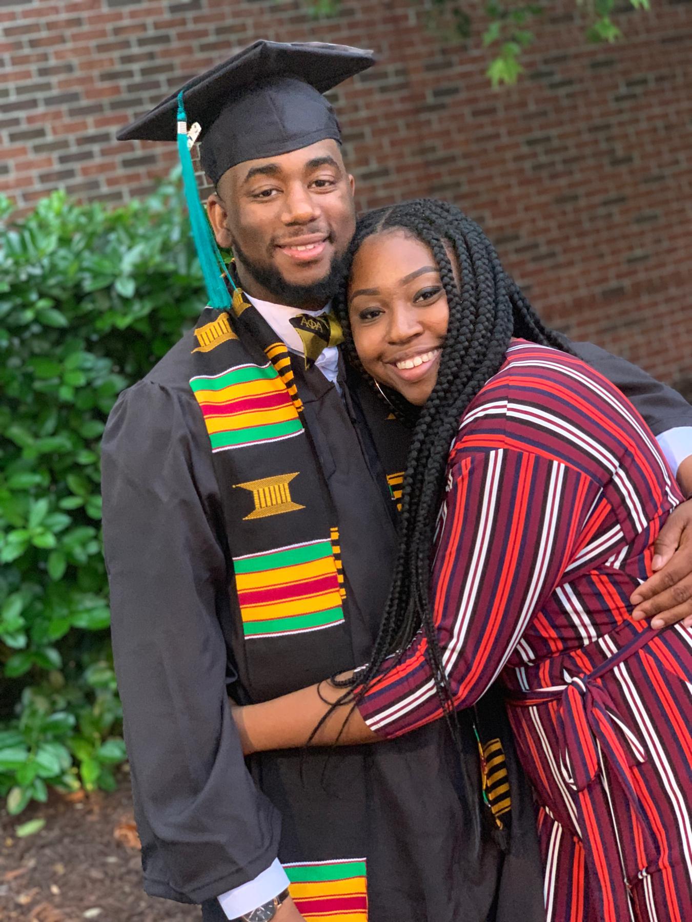 Fred's college graduation (May 2019)