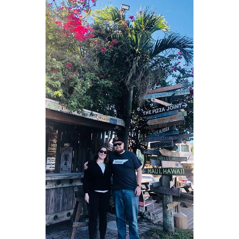 Fun trip to Key West with Myles's parents