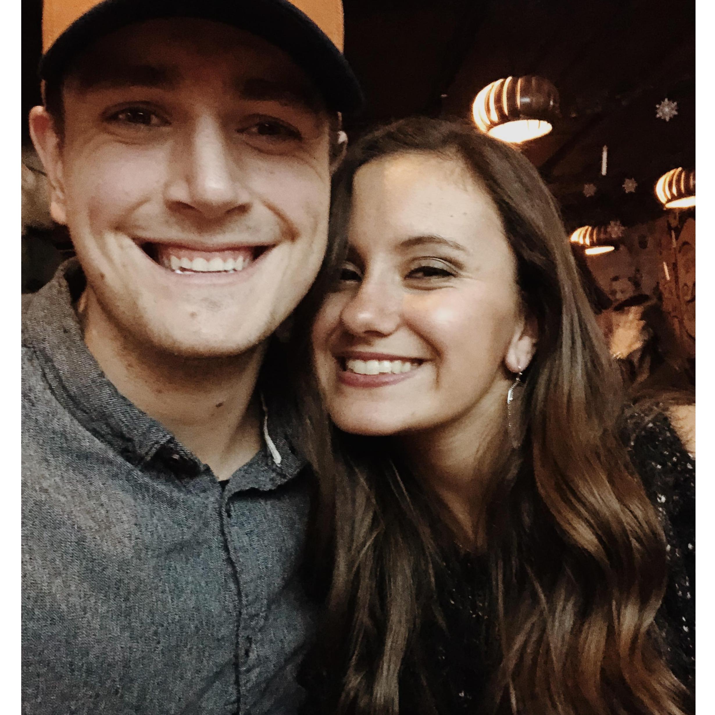 Our first Mumford & Sons concert! 
December 2018