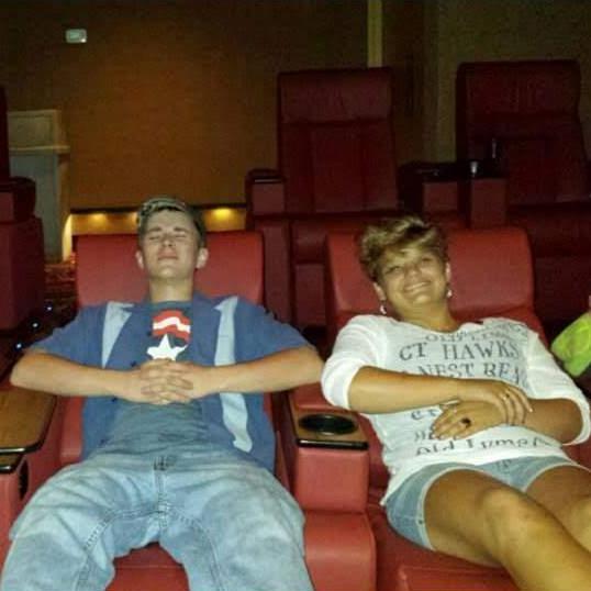 This was one of our first dates back in 2014.