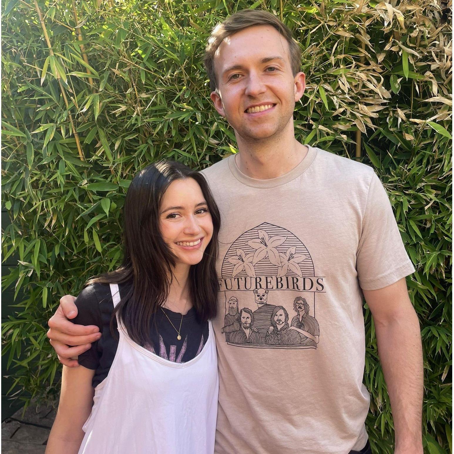 March 2024 | Before one of many concerts together (Futurebirds, one of Alex's favorite bands)