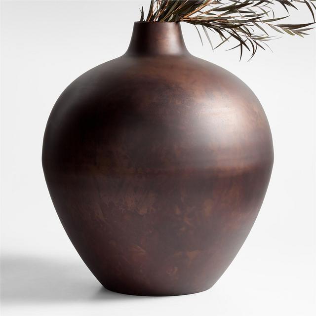Apone Large Iron Vase 18"