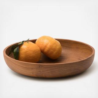 Anderson Large Natural Round Serving Bowl