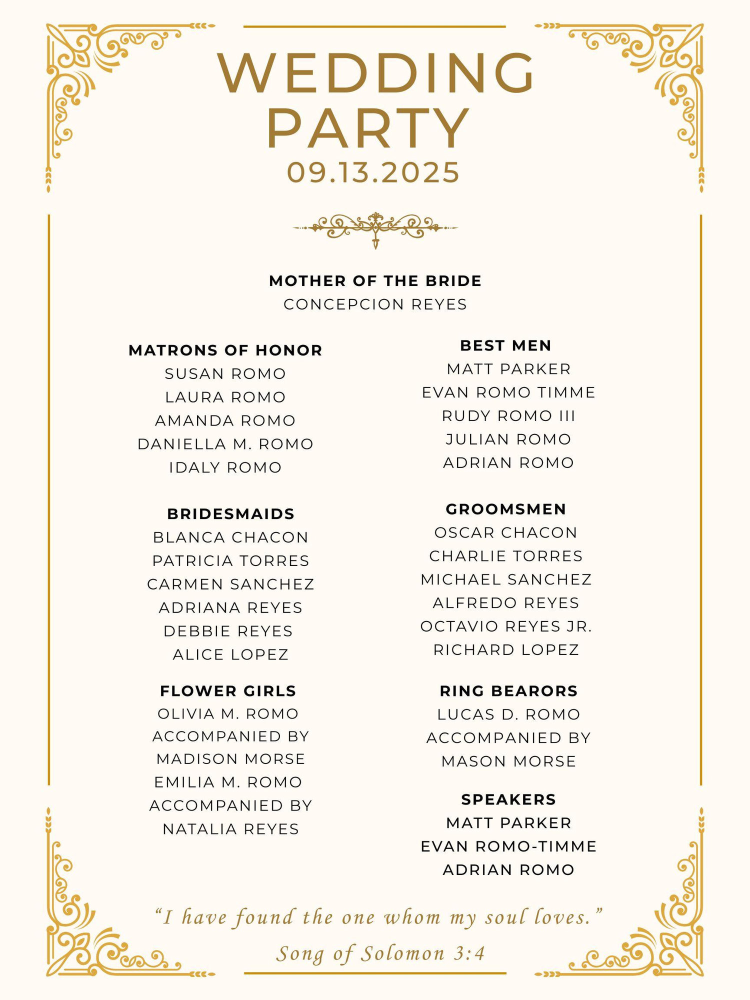 The Wedding Website of Lourdes Romo and Rodolfo M. Romo