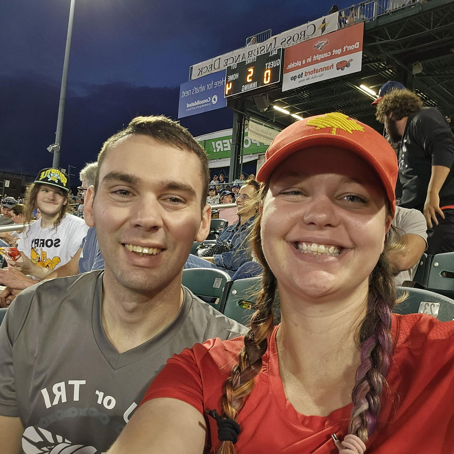 Manchester, NH Fisher Cats Game