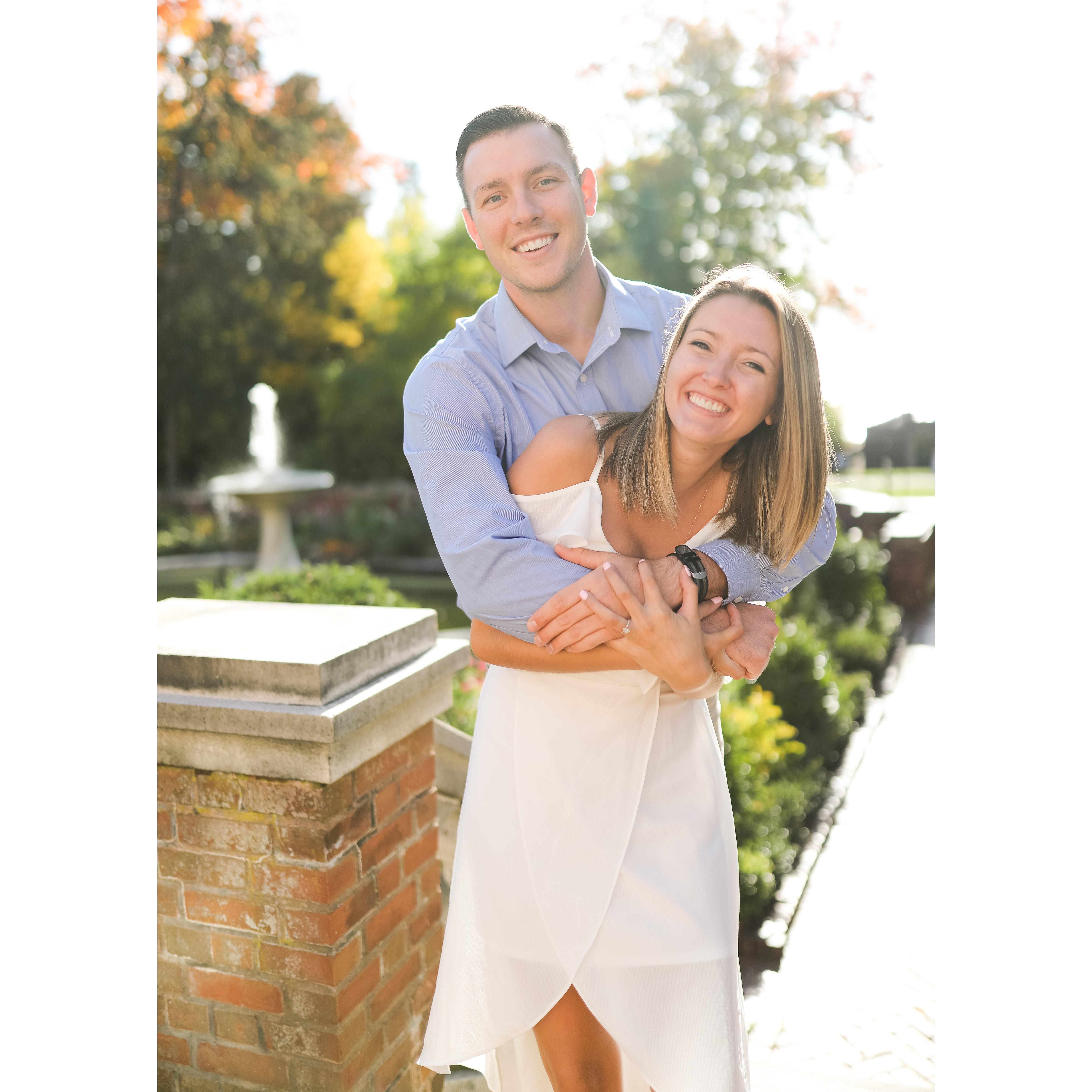 Engagement photo. 
Taken at Glensheen Mansion. 
PC: Delaney Vavra.