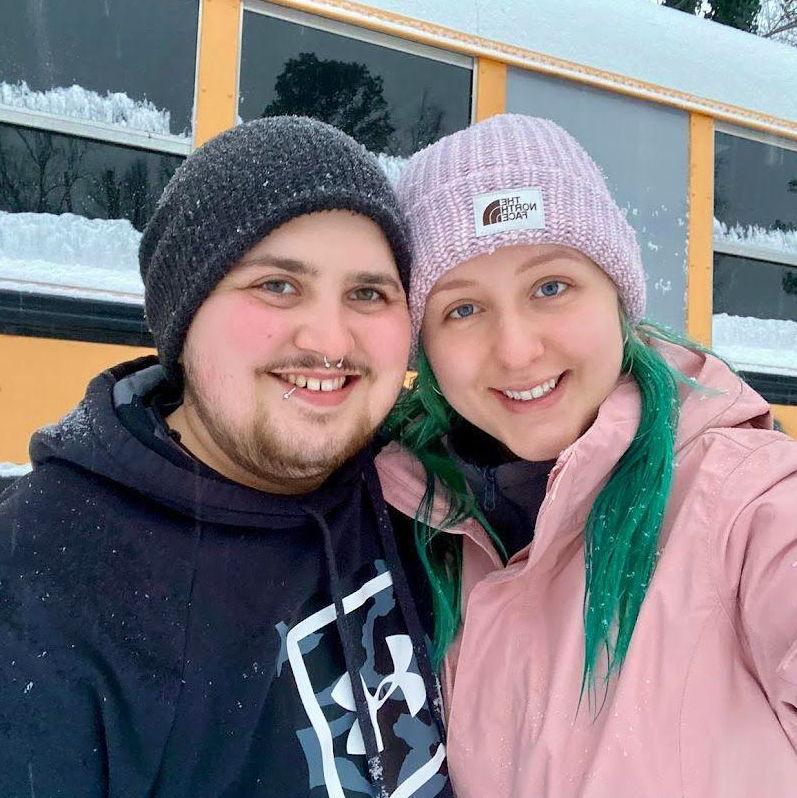 First Real Snow Together (Jan. 2022)