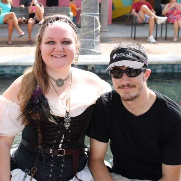 Tim and Amanda at the 2013 Pirate Fest in Fort Myers Beach, FL.