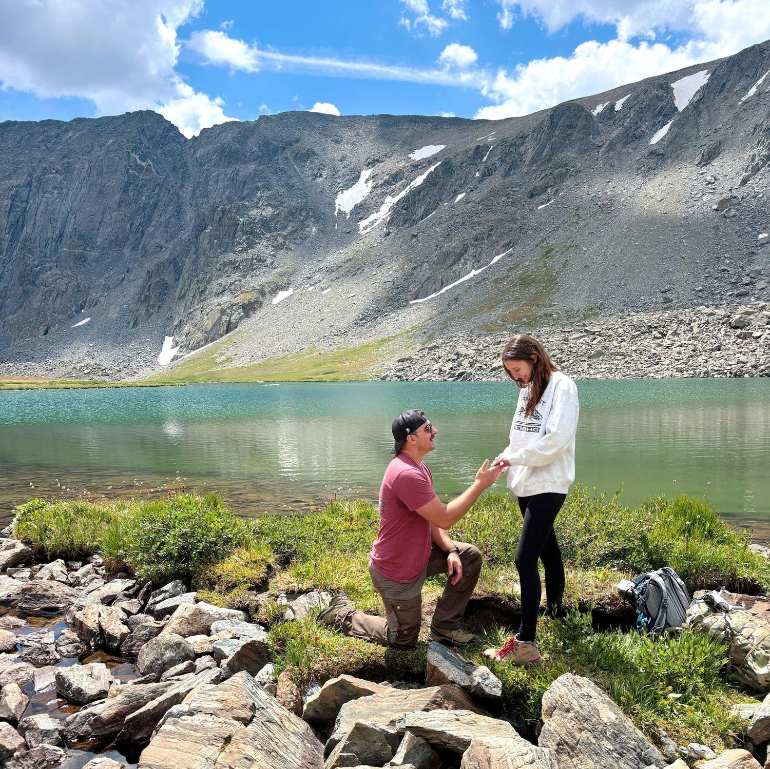 When we got engaged