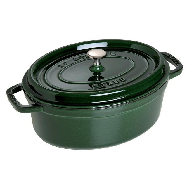 Staub Oval Cocotte, 7 qt. - white