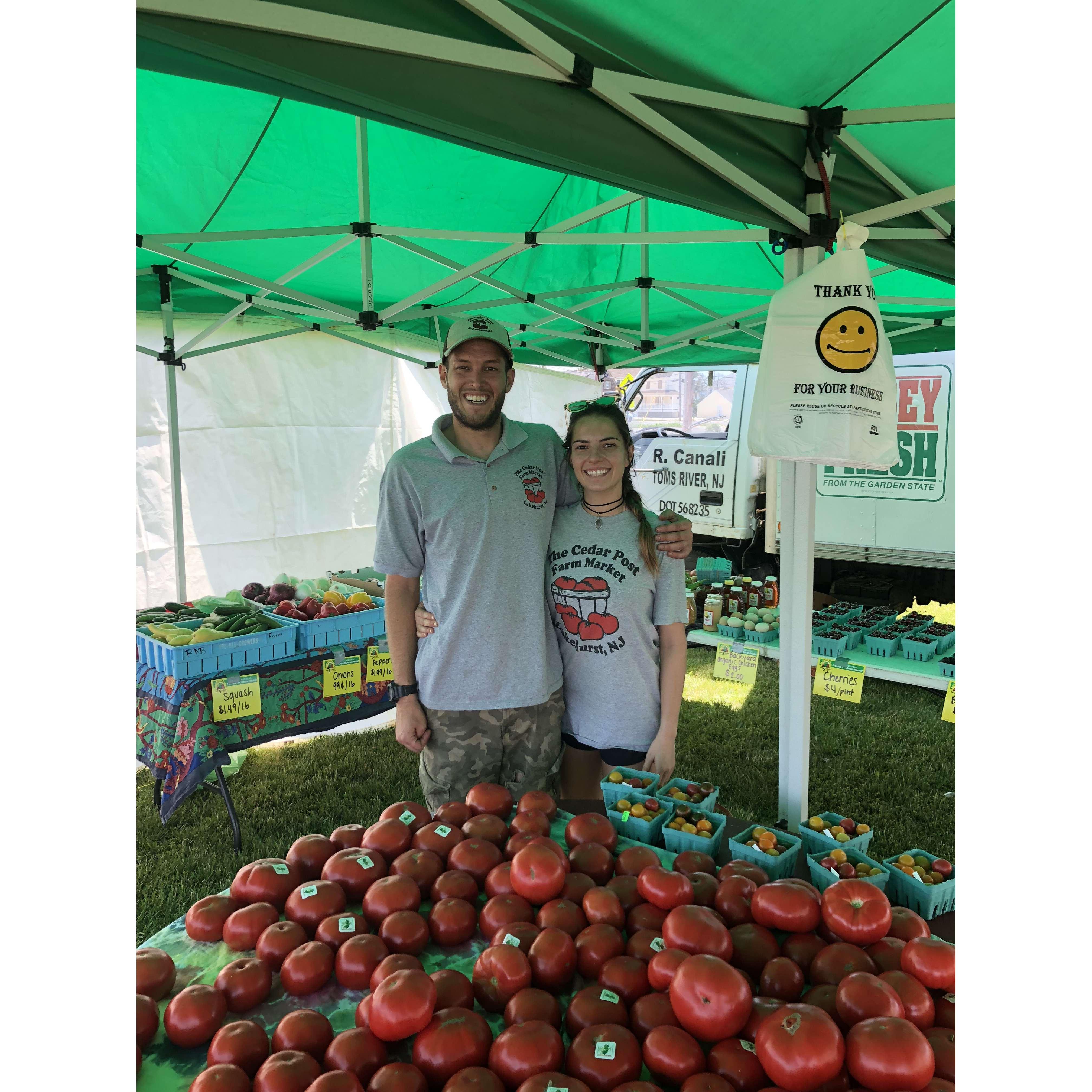 Seaside Farmers Market, NJ, 2018