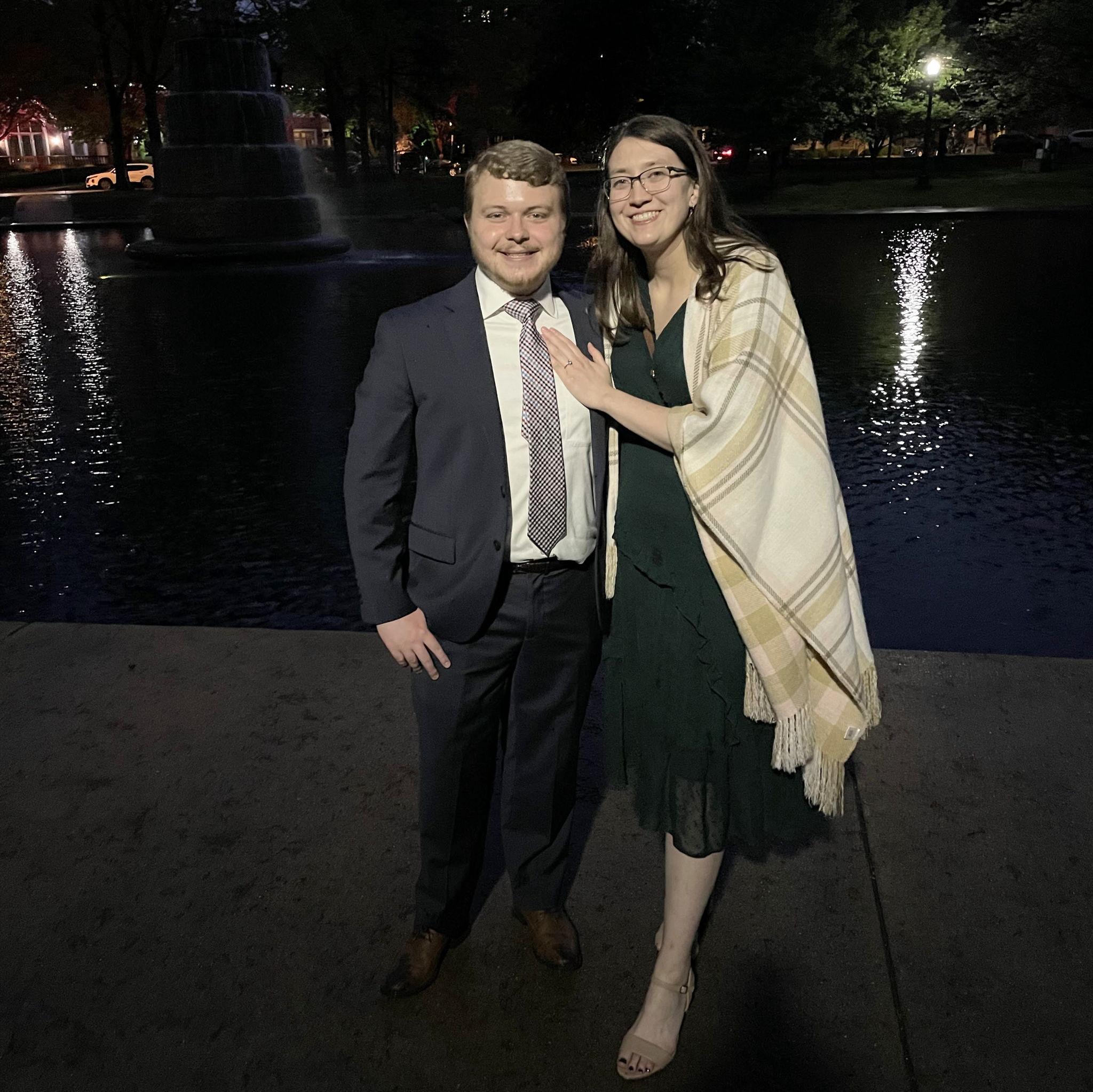 Just engaged!