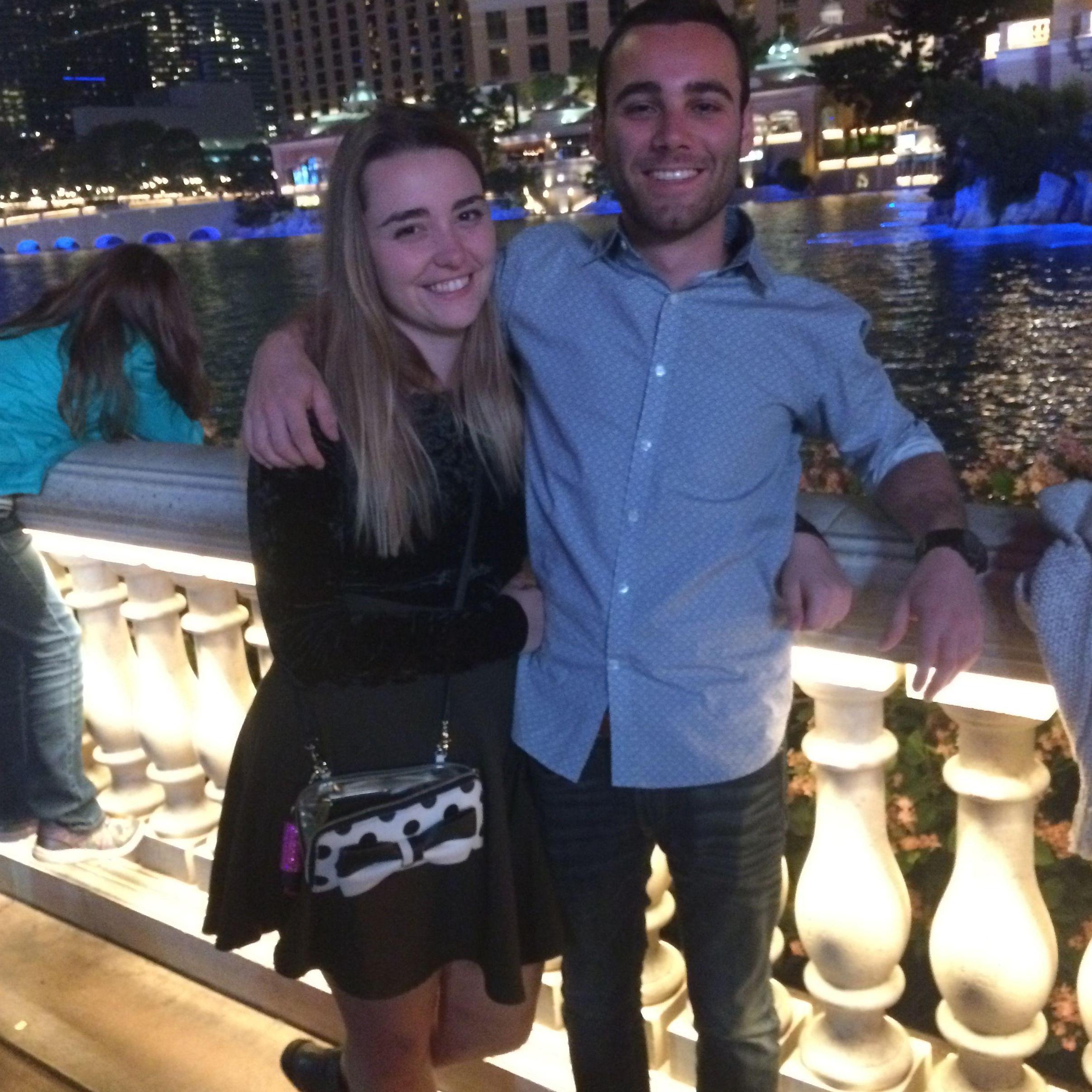 Our first trip (and technically first date); Las Vegas in March 2016!