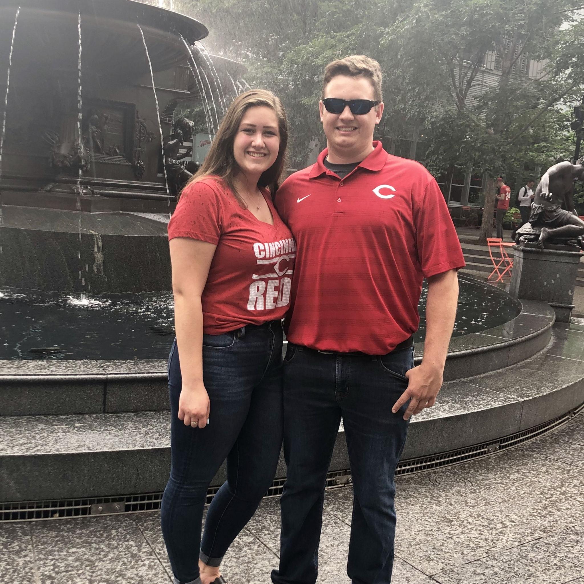May 31, 2019. Allison's first time in Cincinnati.