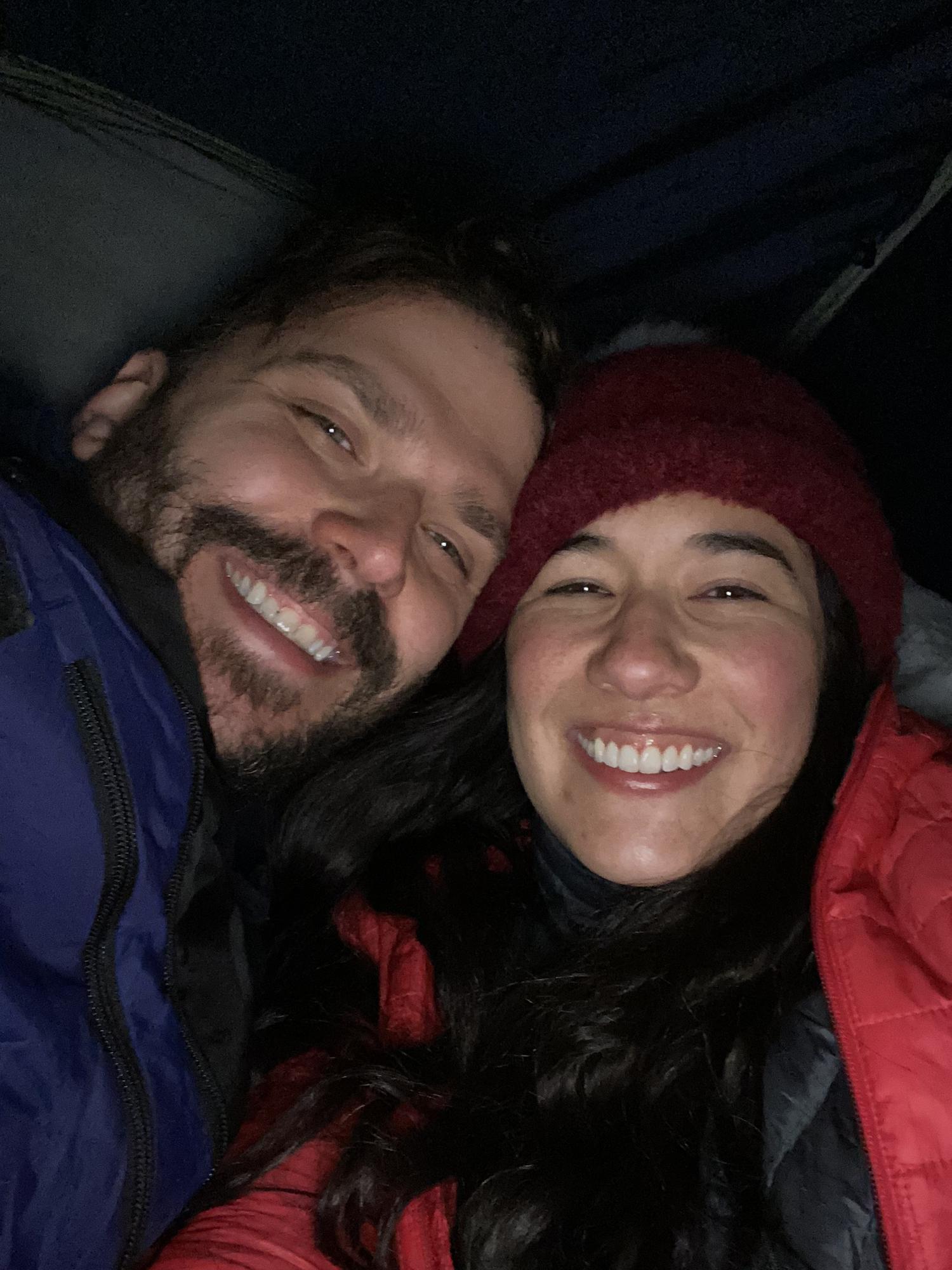 Our first solo camping trip