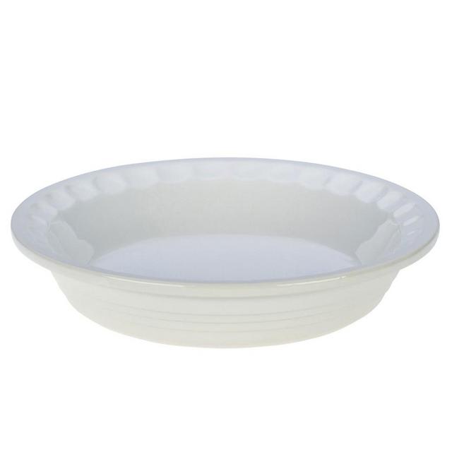Le Creuset Heritage Pie Dish, 9", White
