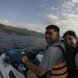 Jet ski around the lake
