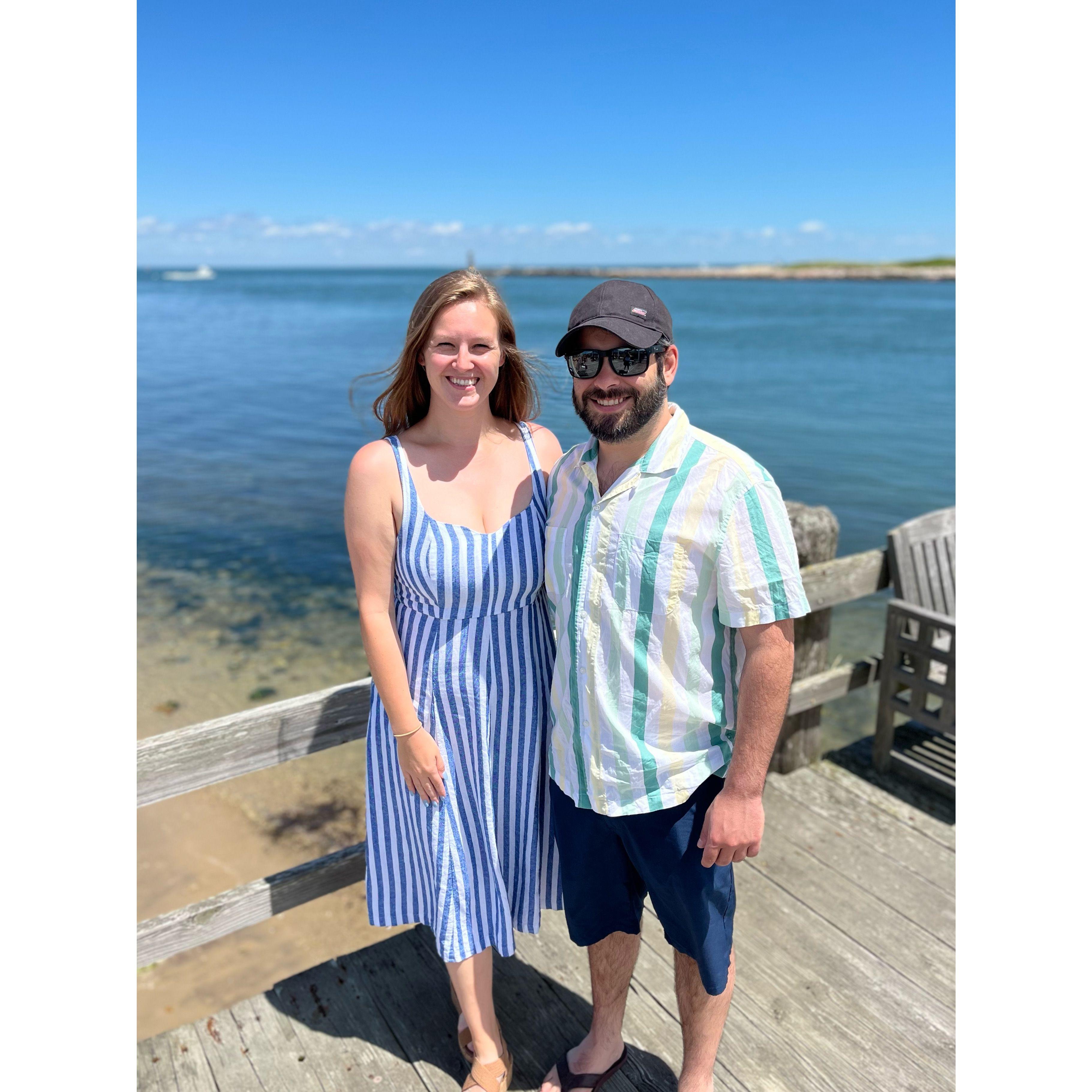 Spending time in Montauk and the Hamptons.