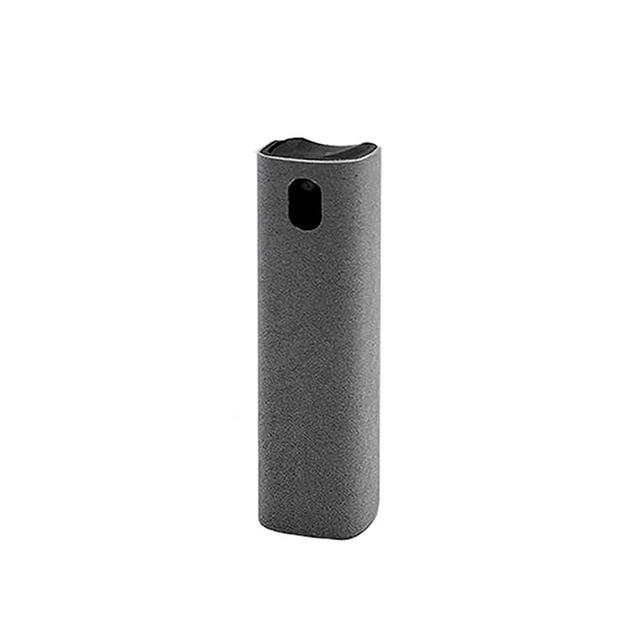Touchscreen Mist Cleaner, Screen Cleaner, Sterilization Disinfection Cleansing, Screen Cleaner Spray, Safe for All Phones, Laptop and Tablet Screens,Two in One Spray and Microfiber Cloth (Gray)
