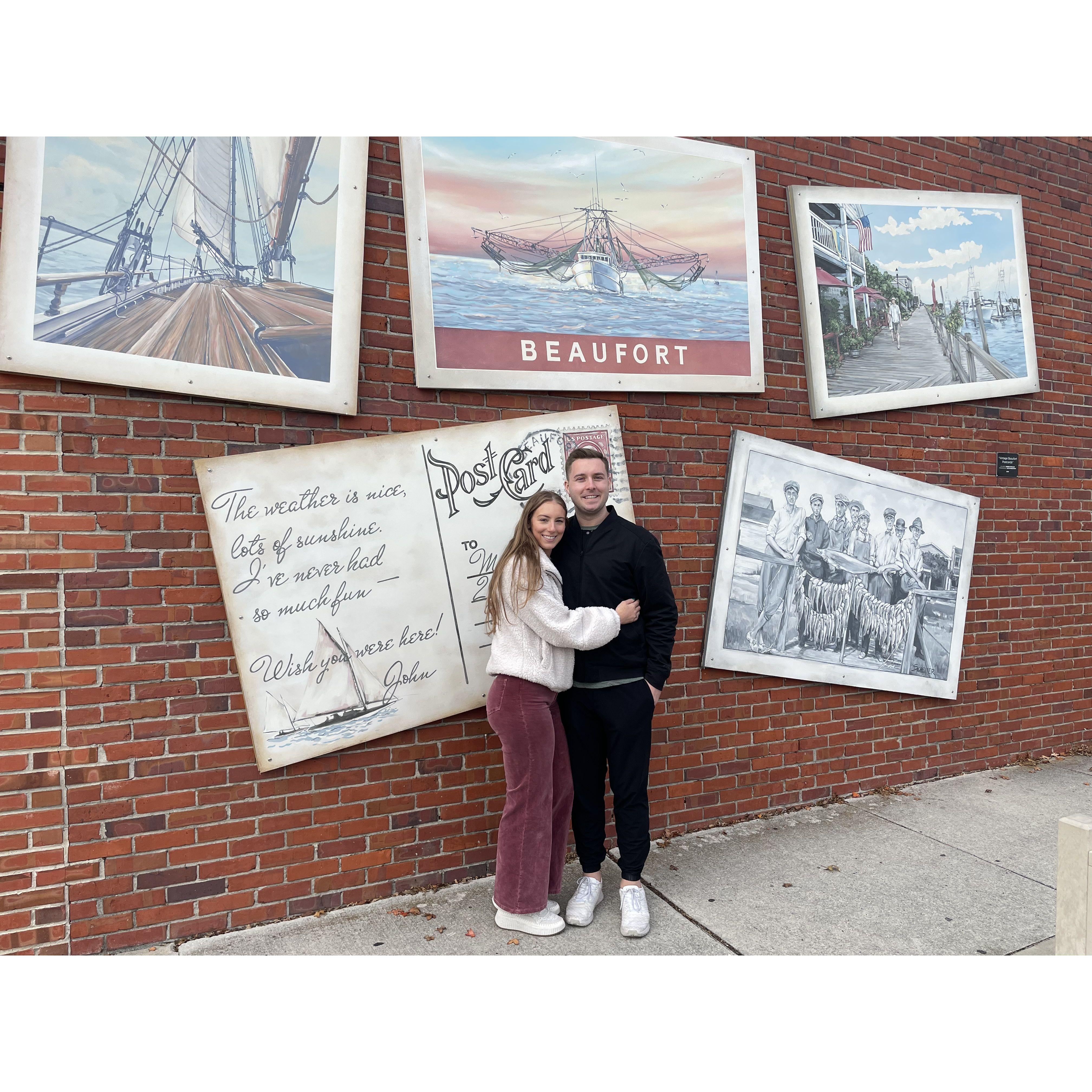 Trip to Beaufort, NC! Where we (unknowningly) found where we will say 'I do'!