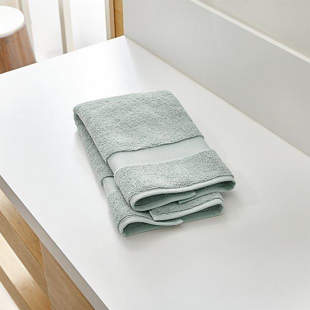 Turkish Cotton Spa Blue Hand Towel