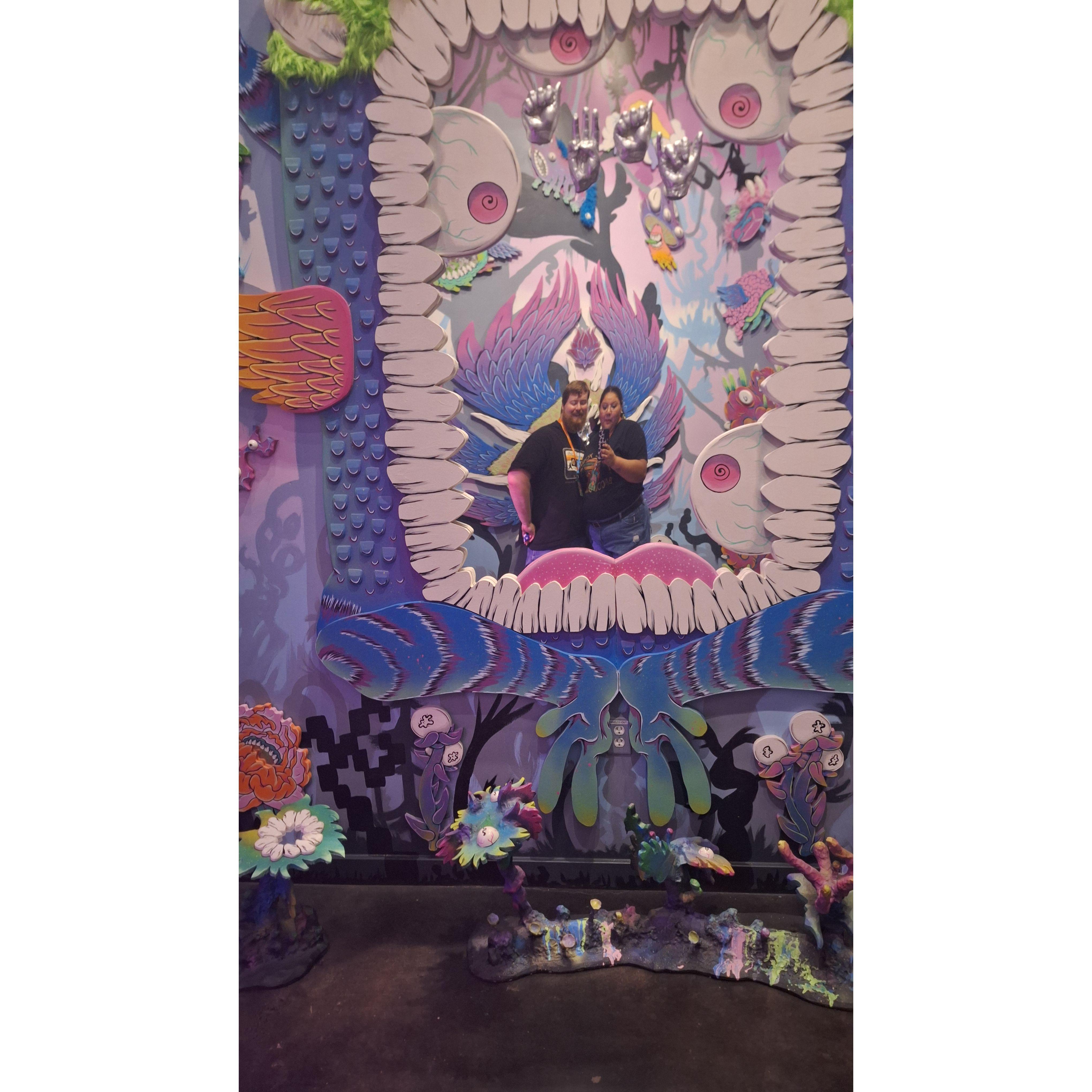 Meow Wolf interactive art museum, highly recommend!!