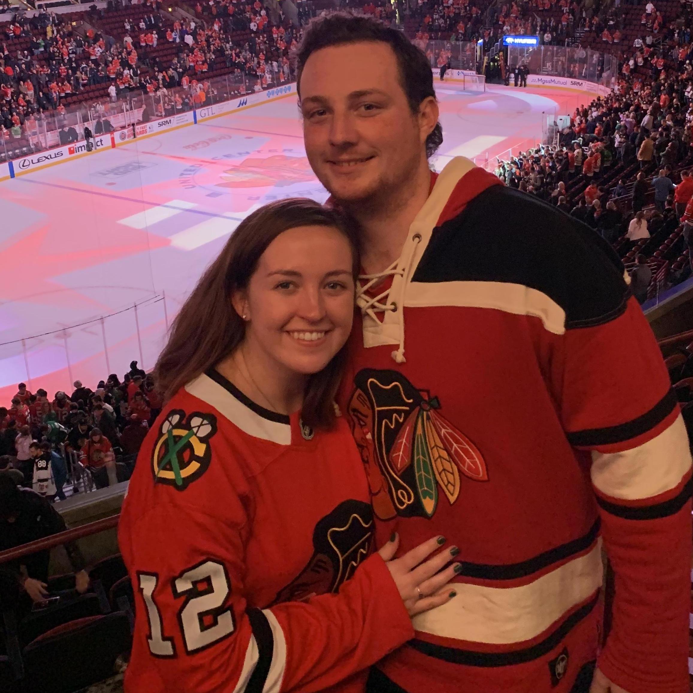 Blackhawks game over Thanksgiving 2019