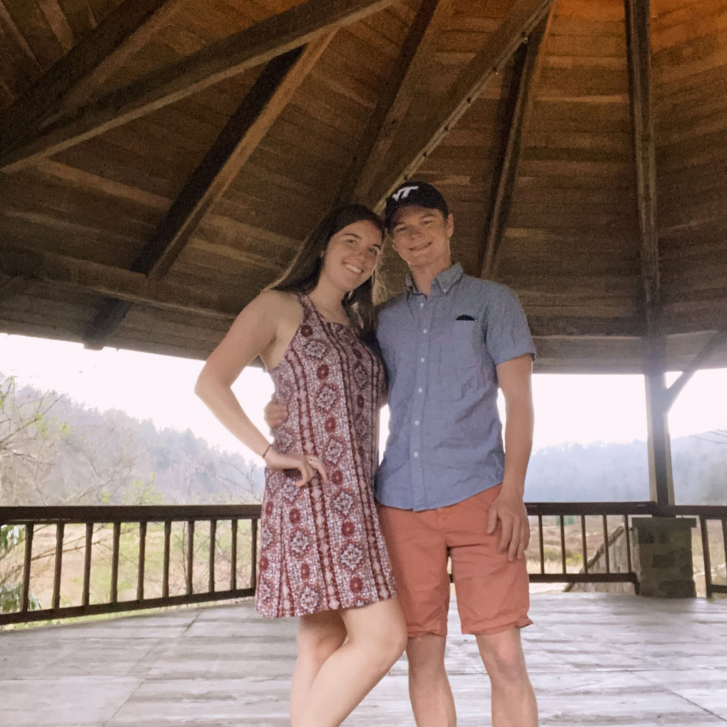 Our first trip to the Dirty Dancing hotel and gazebo