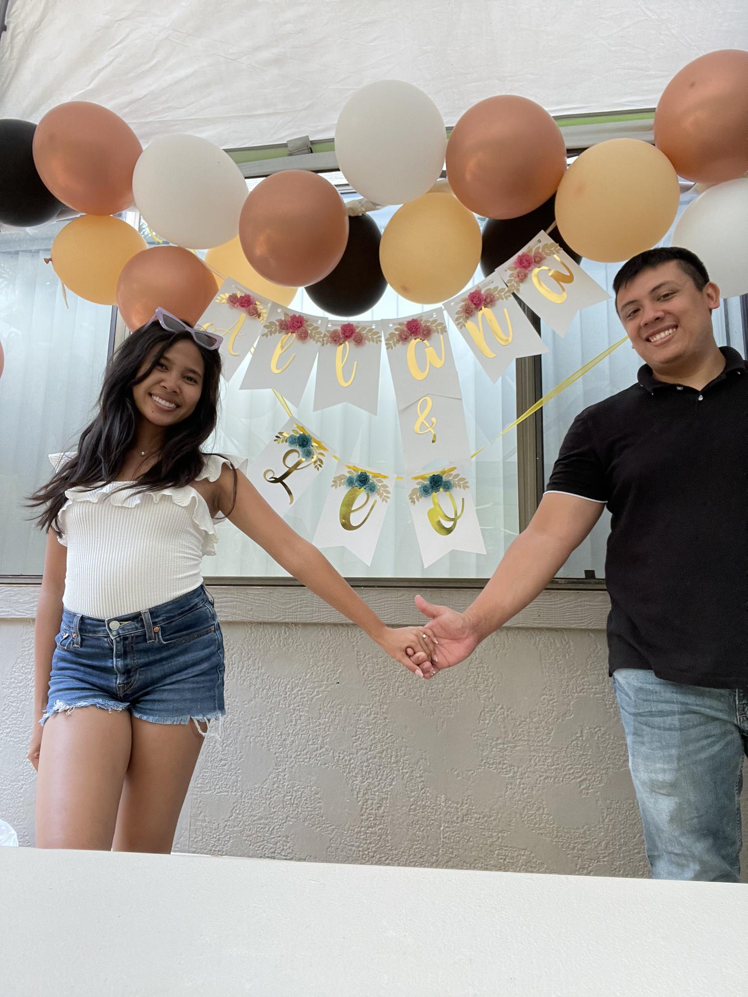 Surprise engagement party!