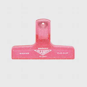 Plastic Clip (pink glitter)