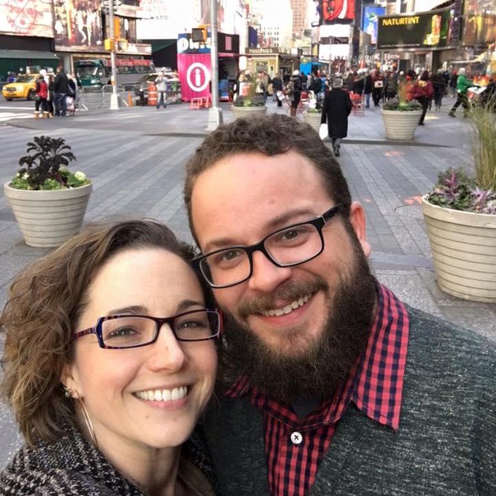 Ronnie's first time in Times Square!