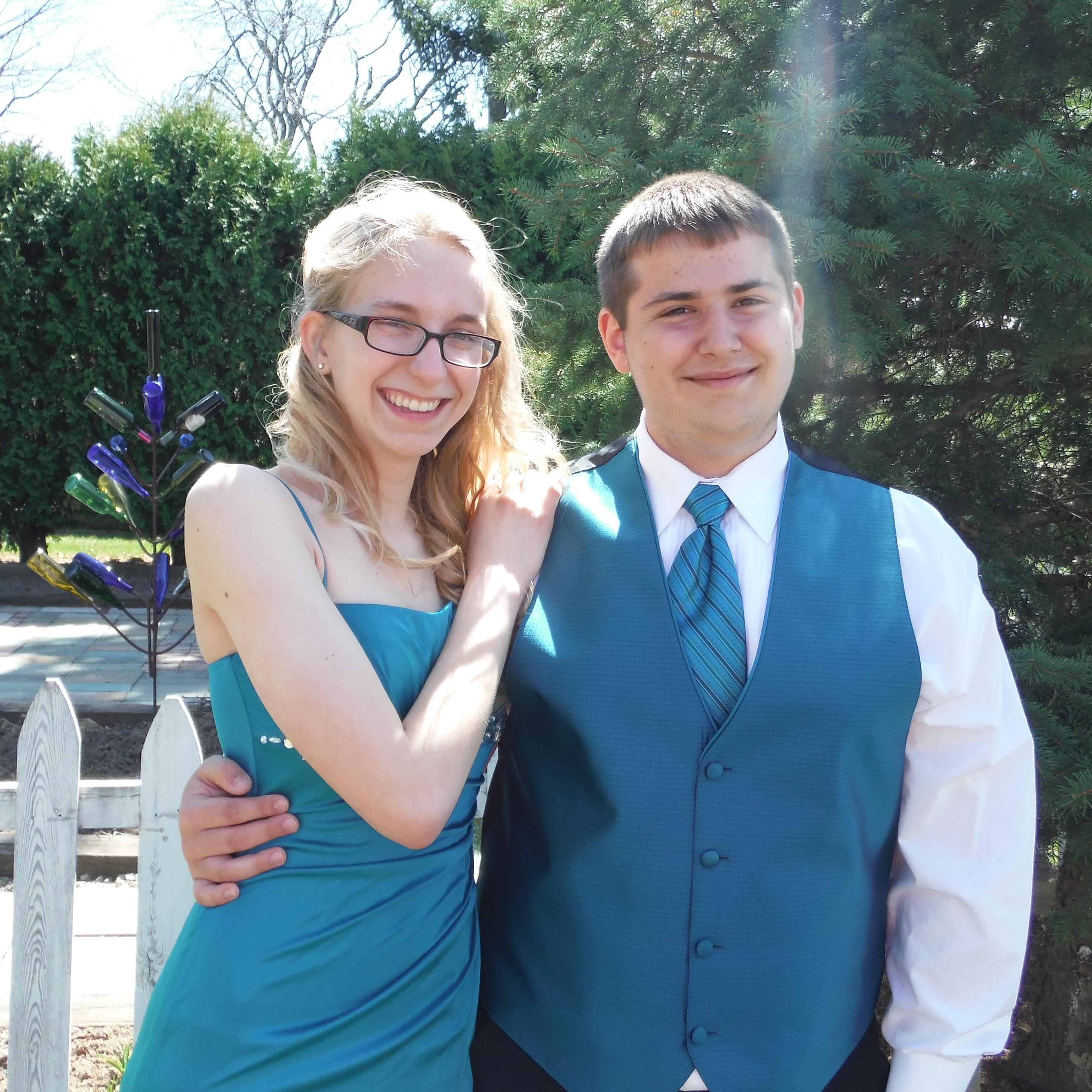 We started dating shortly before my senior prom.
