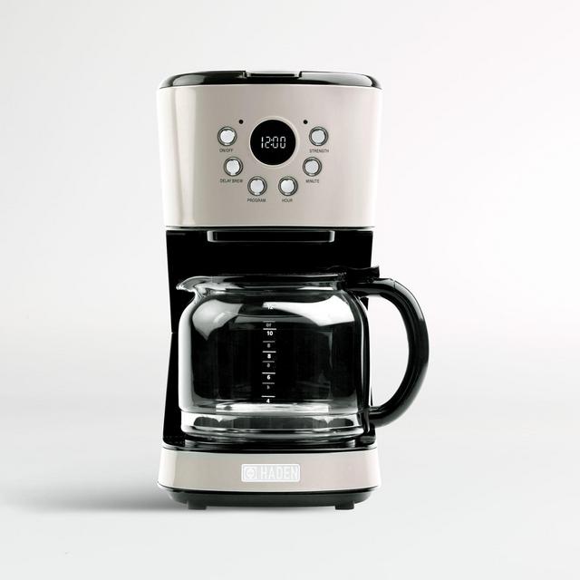 Haden Heritage Putty 12-Cup Programmable Coffee Maker