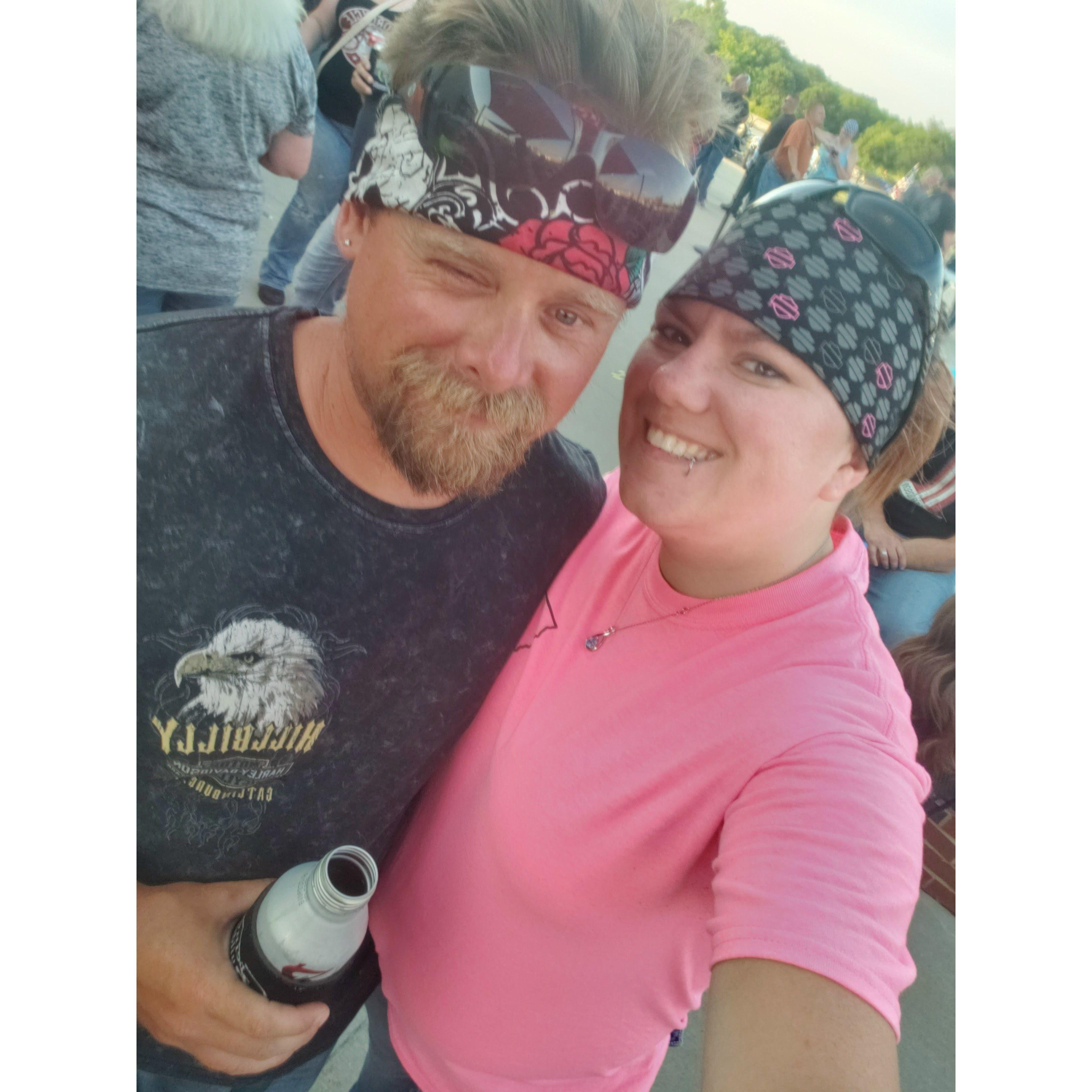 Our first Bike Night together