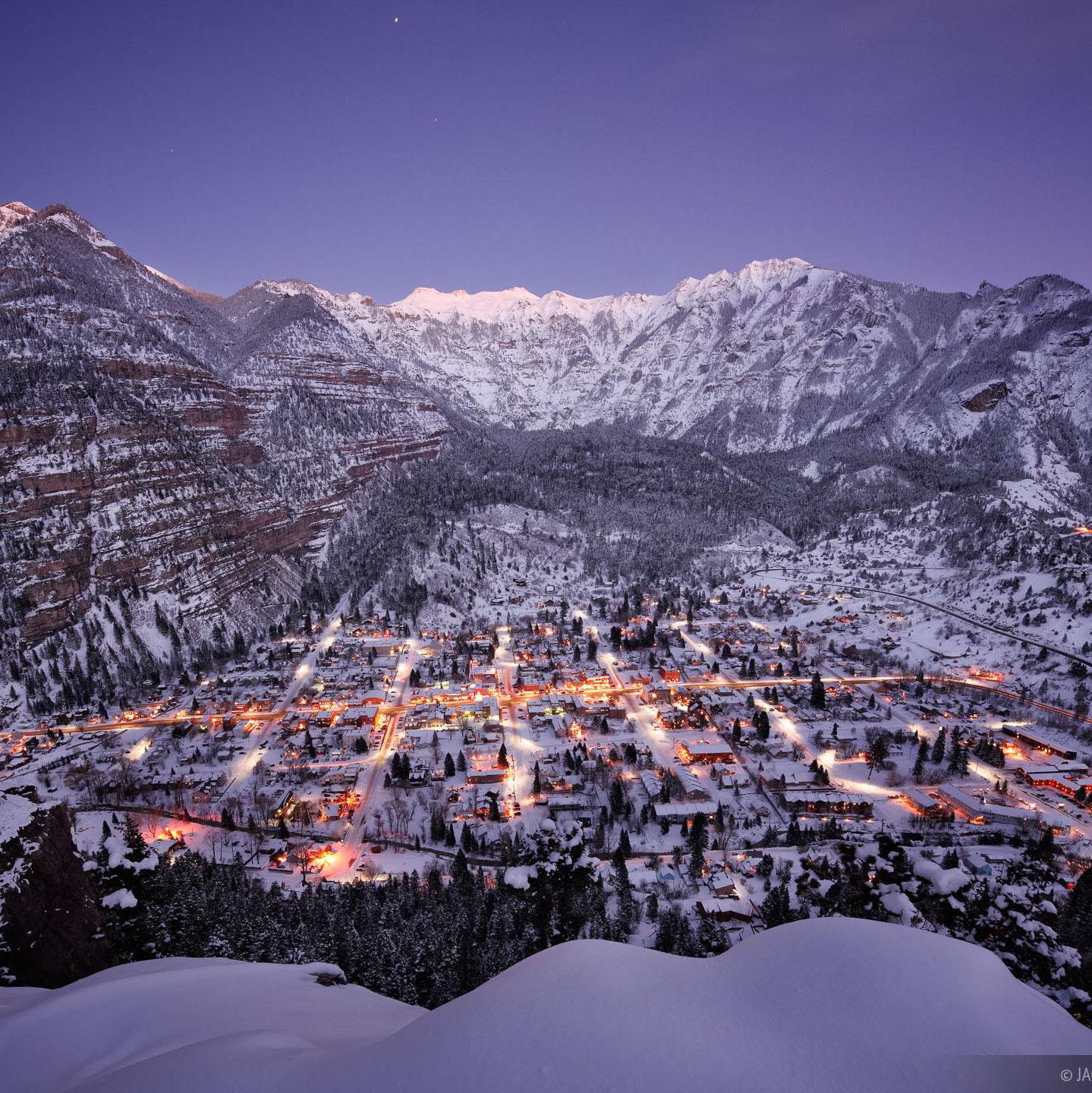 Winter wonderland of Ouray