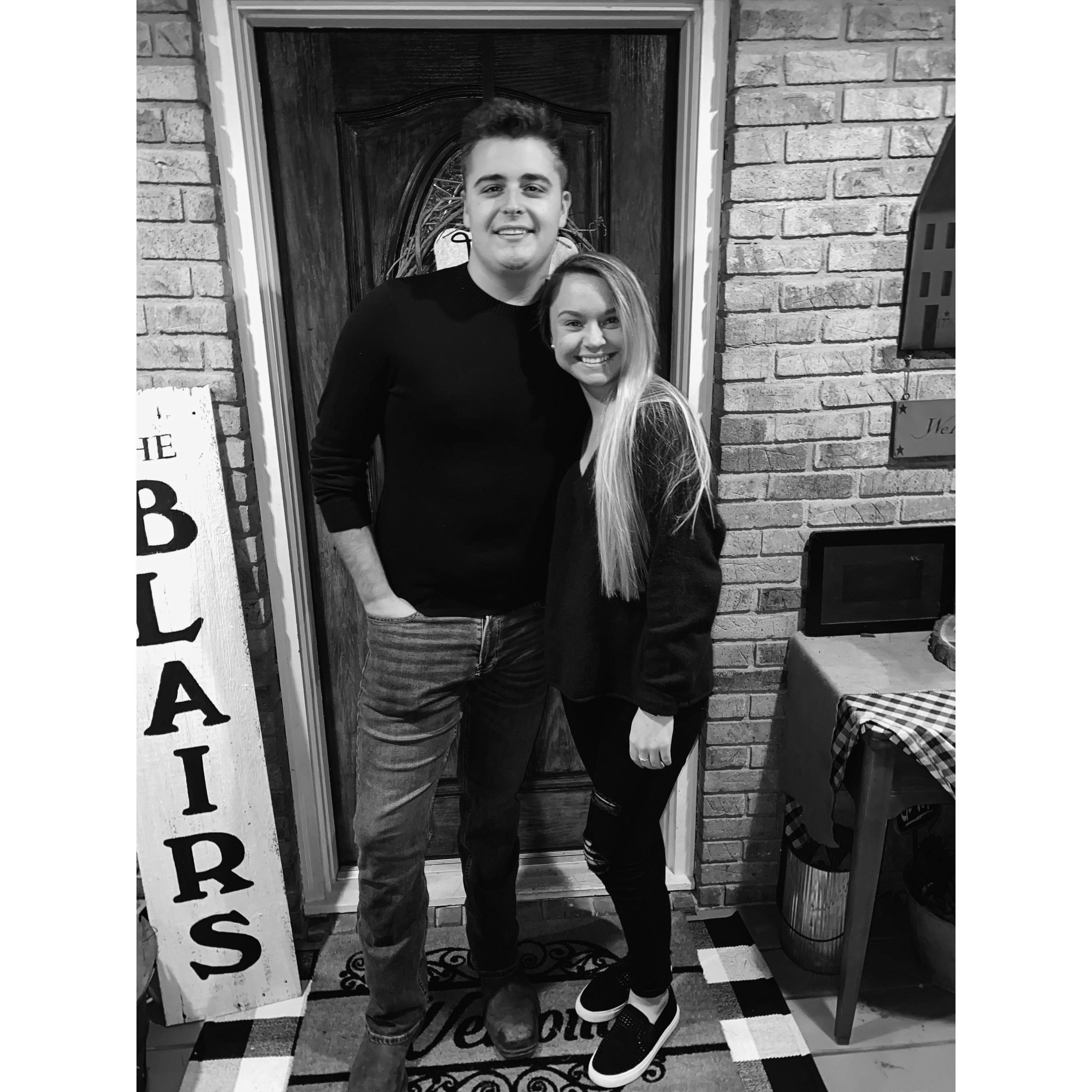 our first picture together... just babies and no idea what God had planned for our future. 
