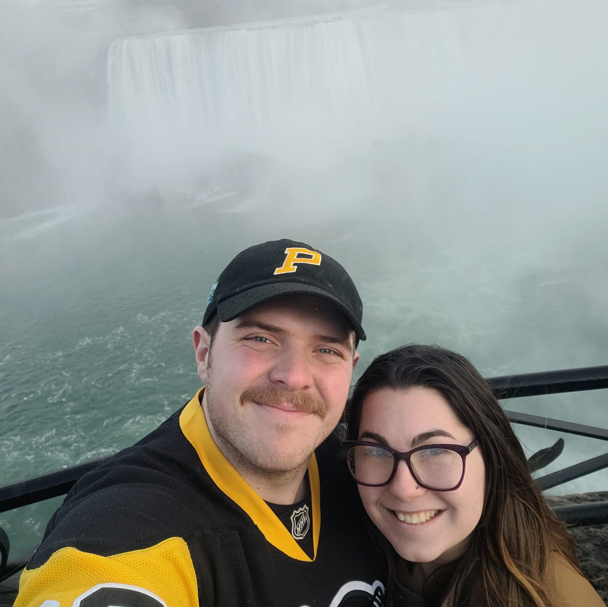 Dylan and Hannah`s First time at Niagara Falls Together December 16th 2023!