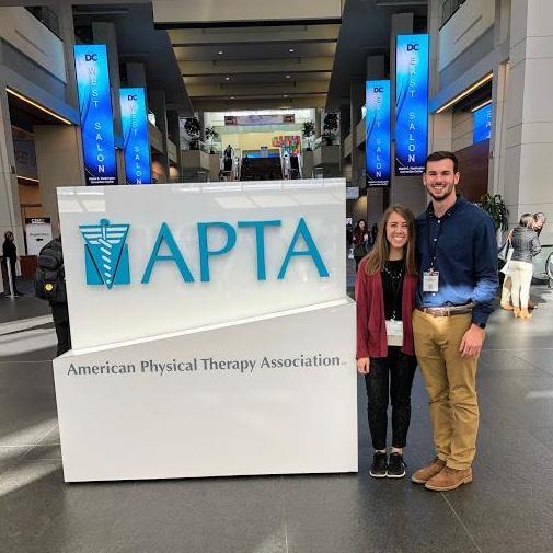 At a physical therapy conference in Washington, D.C.