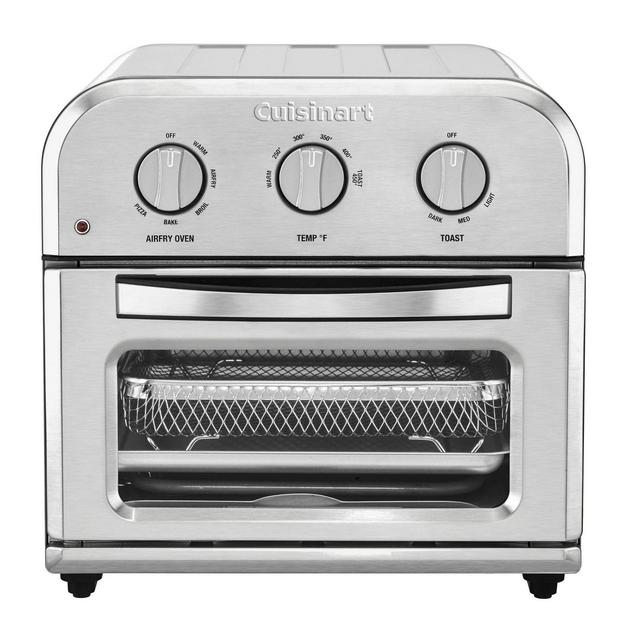 Cuisinart Compact AirFryer Toaster Oven - Stainless Steel - TOA-26TG