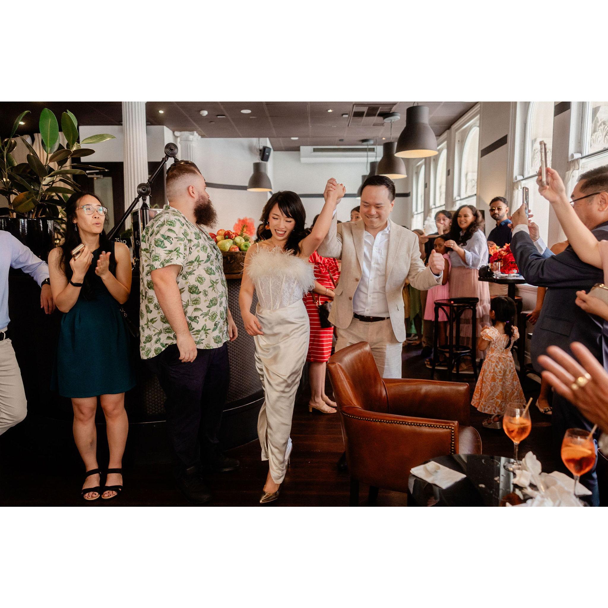 So happy to have all our friends and family celebrate our engagement in Sydney.