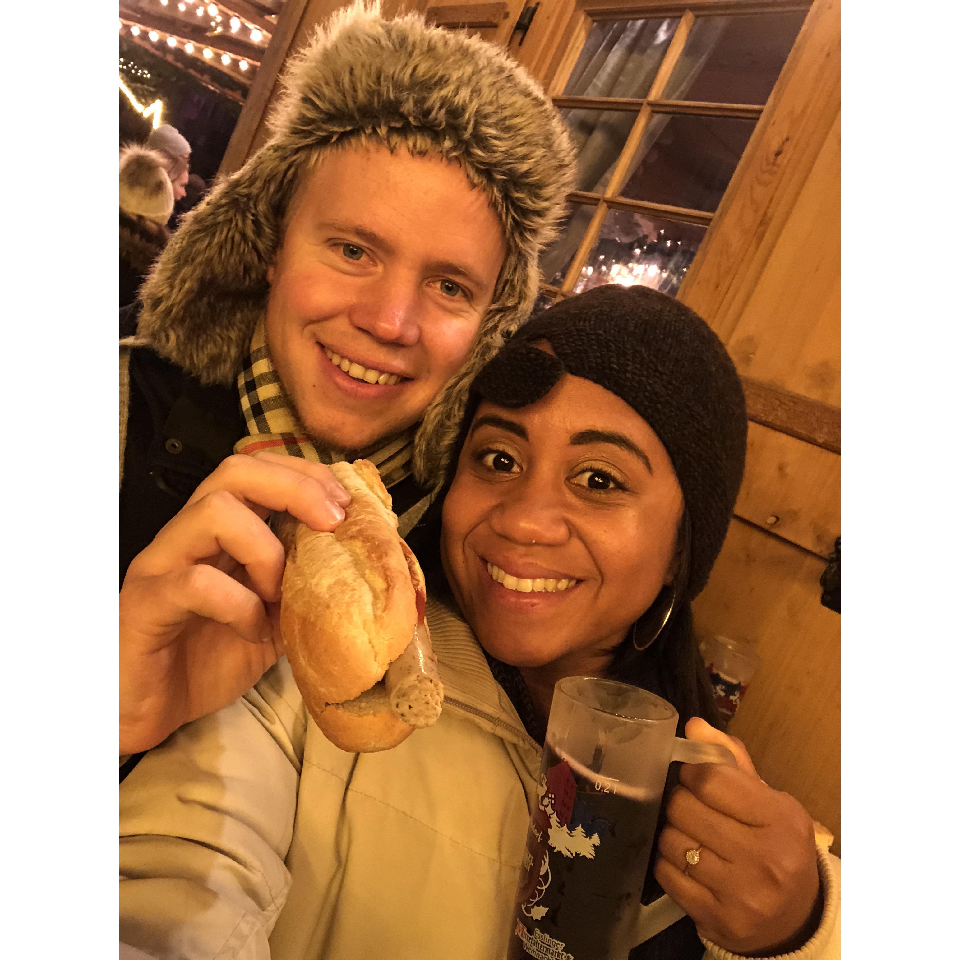 Christmas Market in Germany, Dec. 2017