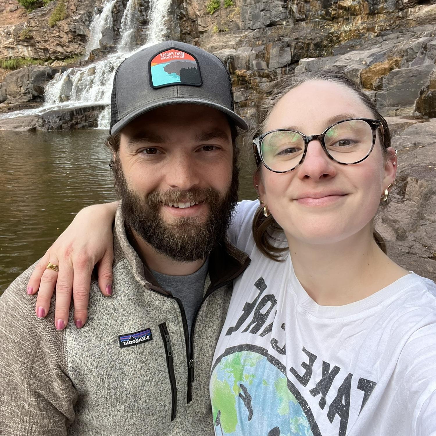 Our first camping trip with the dogs, back to the North Shore and Gooseberry Falls, Oct 2024