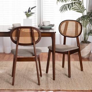 Darrion Mid-Century Modern Dining Chair, Set of 2