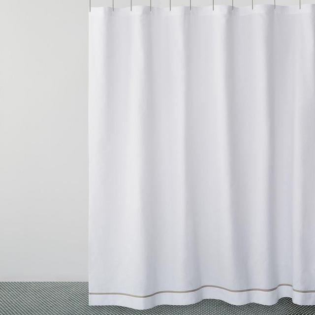 Peacock Alley Piqué Shower Curtain