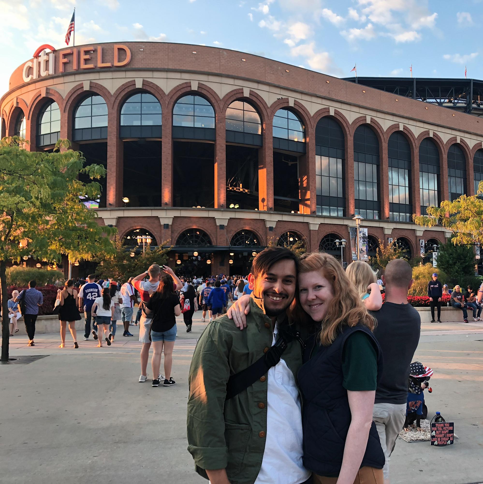 Our first New York Mets baseball game!