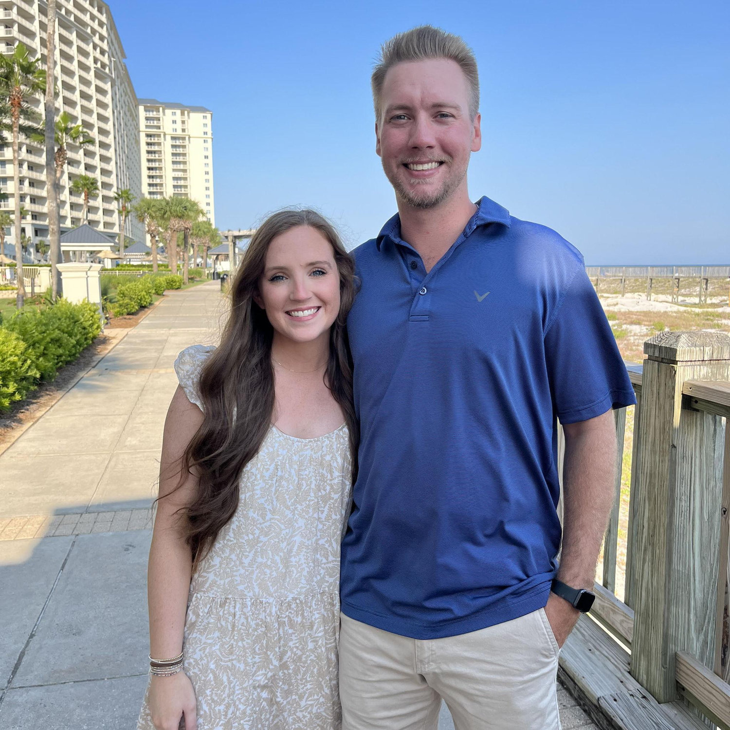 Our favorite place to go together, the beach.