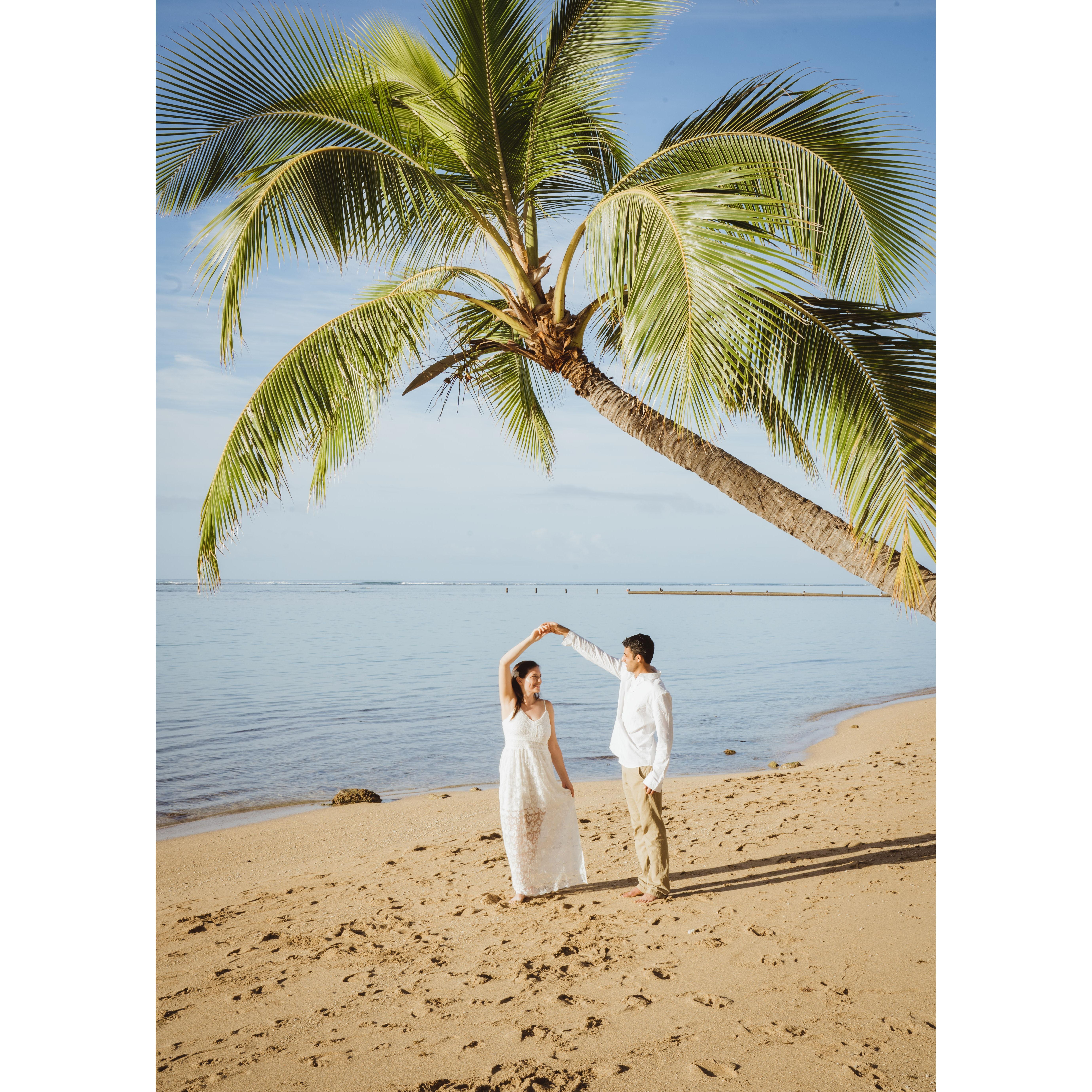 We traveled to Hawaii this April to attend our best friends' Chang and Zi's Wedding!