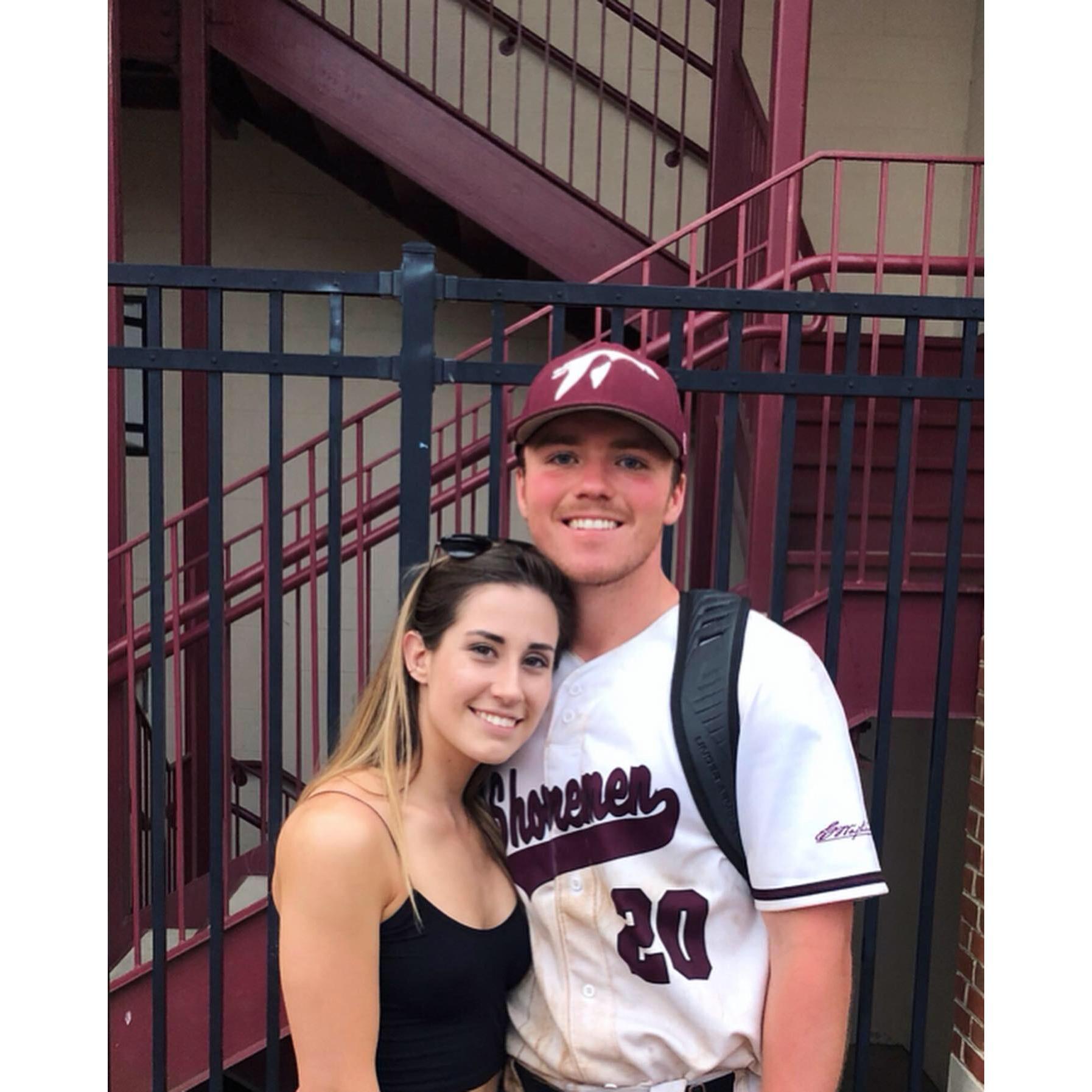 Ryan hit two home runs in one inning! circa 2019