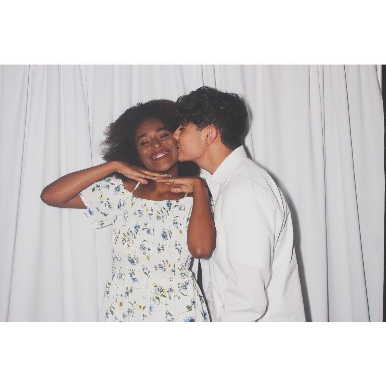 Our first wedding together. Here we are now planning one of our own!